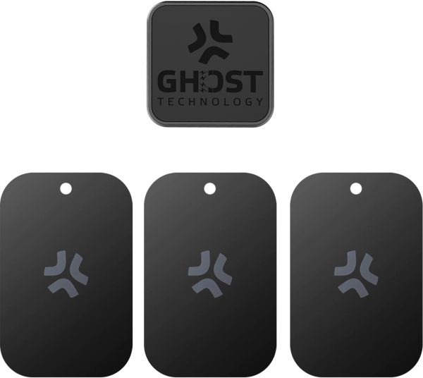 Celly Ghostfix Universal Magnetic Car Holder + 3 Metal Plates Xl Black - Afbeelding 8