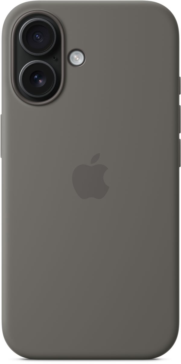 Apple Myy33Zm/A Apple Silicone Case With Magsafe Iphone 16 Stone Grey