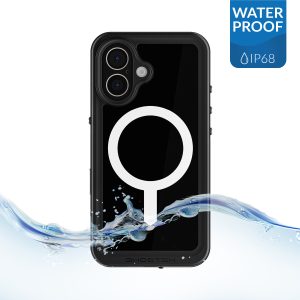 Ghostek Nautical Slim Waterproof Magsafe Case Apple Iphone 16 Black