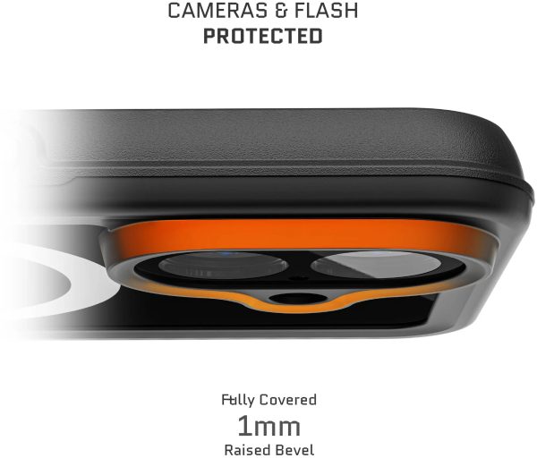 Ghostek Nautical Slim Waterproof Magsafe Case Apple Iphone 16 Black - Afbeelding 7