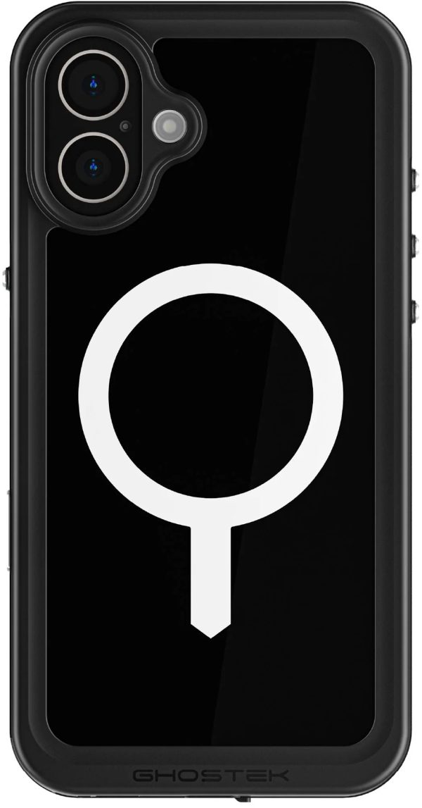 Ghostek Nautical Slim Waterproof Magsafe Case Apple Iphone 16 Plus Black - Afbeelding 2