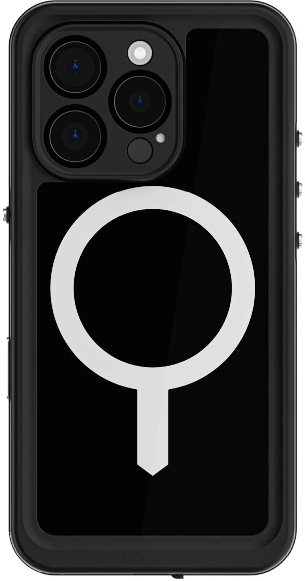 Ghostek Nautical Slim Waterproof Magsafe Case Apple Iphone 16 Pro Black - Afbeelding 2