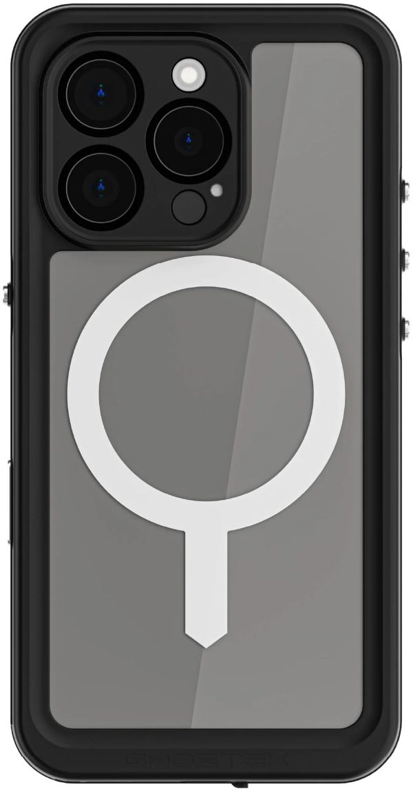 Ghostek Nautical Slim Waterproof Magsafe Case Apple Iphone 16 Pro Clear - Afbeelding 2