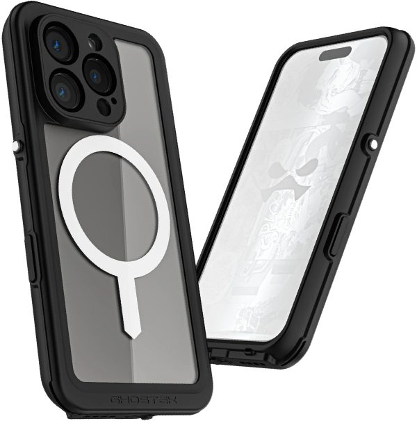 Ghostek Nautical Slim Waterproof Magsafe Case Apple Iphone 16 Pro Clear - Afbeelding 6