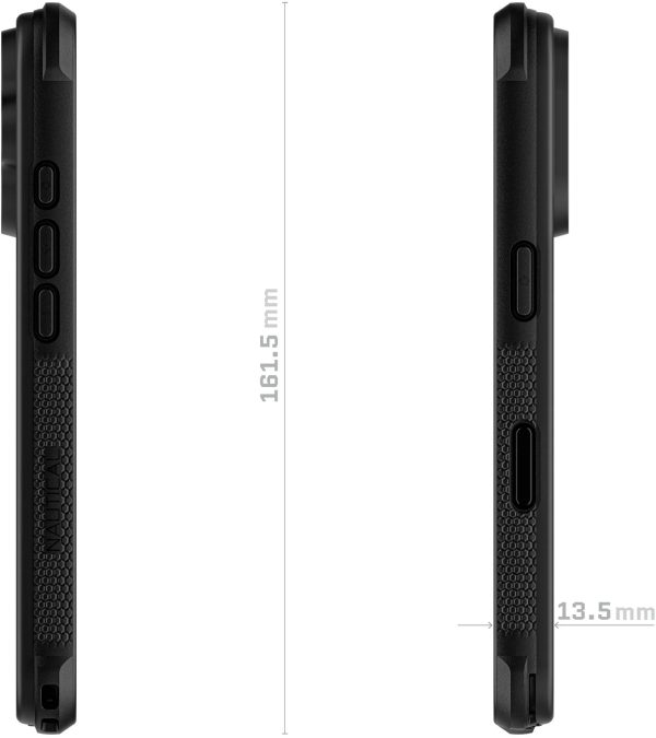 Ghostek Nautical Waterproof Magsafe Case + Belt Swivel Holster Apple Iphone 16 Black - Afbeelding 5