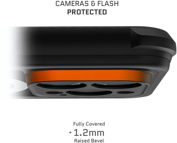 Ghostek Nautical Waterproof Magsafe Case + Belt Swivel Holster Apple Iphone 16 Pro Black - Afbeelding 8
