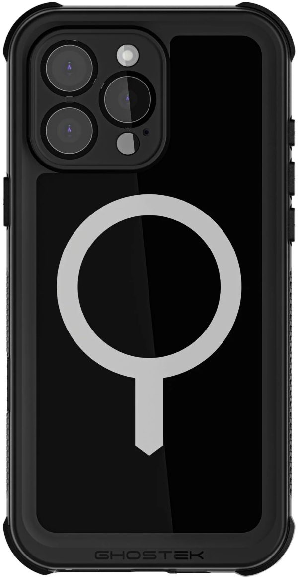 Ghostek Nautical Waterproof Magsafe Case + Belt Swivel Holster Apple Iphone 16 Pro Max Black - Afbeelding 3