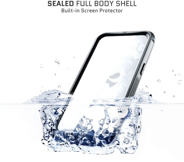 Ghostek Nautical Waterproof Magsafe Case + Belt Swivel Holster Apple Iphone 16 Clear - Afbeelding 11