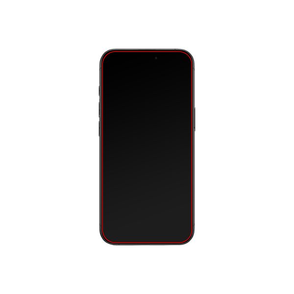 Mobilize Glass Screen Protector With Applicator For Apple Iphone 15 Pro Max Black Frame - Afbeelding 2