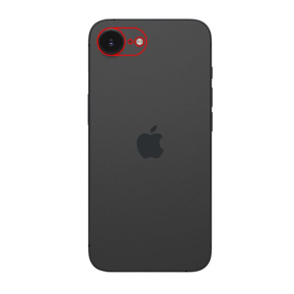 Mobilize Glass Screen Protector For Camera Apple Iphone 16E - Afbeelding 2
