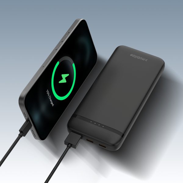 Mobilize Power Bank 10000Mah Pd 20W Black - Afbeelding 8