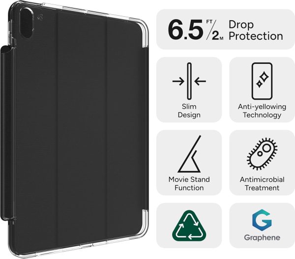 Zagg Crystal Palace Folio Case For Apple Ipad Pro 11 (2024) - Afbeelding 2