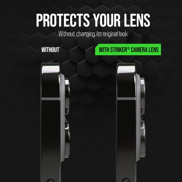 Striker Single Lens Glass Camera Protector - Transparent - Apple Iphone 13/13 Mini - Afbeelding 5