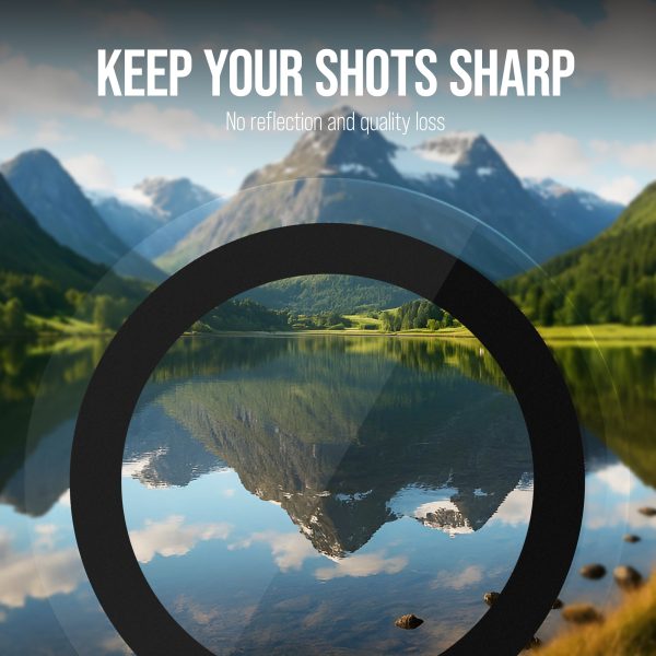 Striker Single Lens Glass Camera Protector - Transparent - Samsung Galaxy S25 5G - Afbeelding 6