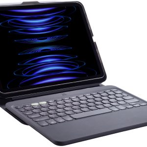 Zagg Pro Keys 2 Bluetooth Keyboard Case For Apple Ipad Air 10.9 (2020/2022)/Air 11 (2024/2025) Qwerty Black