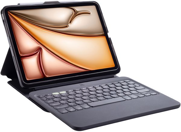 Zagg Pro Keys 2 Bluetooth Keyboard Case For Apple Ipad Air 13 (2024/2025) Qwerty Black