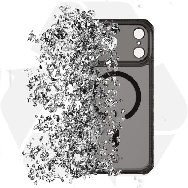 Itskins Level 2 Hybridmagfrost_R For Apple Iphone 17 Pro Black - Afbeelding 7
