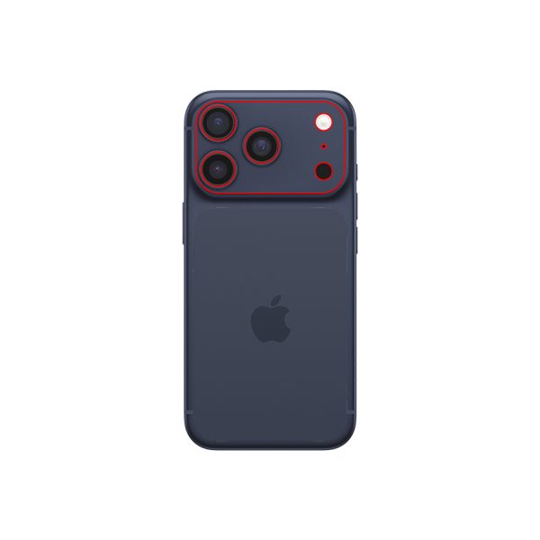 Mobilize Glass Screen Protector For Camera Apple Iphone 17 Pro - Afbeelding 2
