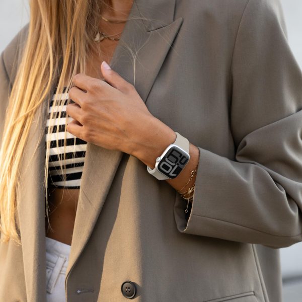 Vonmählen Classic Band 2 For Apple Watch 44 - 45 - 46 - 49Mm One Size Cream - Afbeelding 3