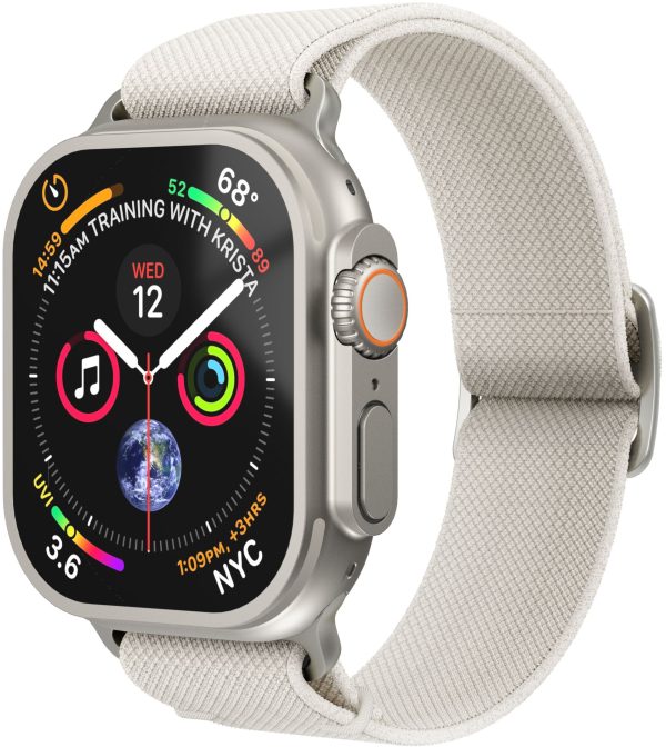 Vonmählen Classic Nylon Loop For Apple Watch 44 - 45 - 46 - 49Mm One Size Cream
