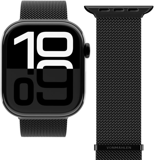 Vonmählen Milanese Loop 2 For Apple Watch 40 - 41 - 42Mm One Size Black - Afbeelding 2