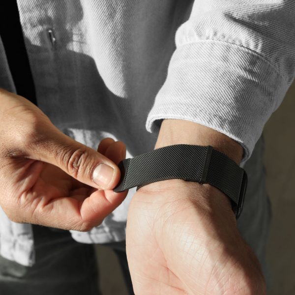 Vonmählen Milanese Loop 2 For Apple Watch 40 - 41 - 42Mm One Size Black - Afbeelding 4