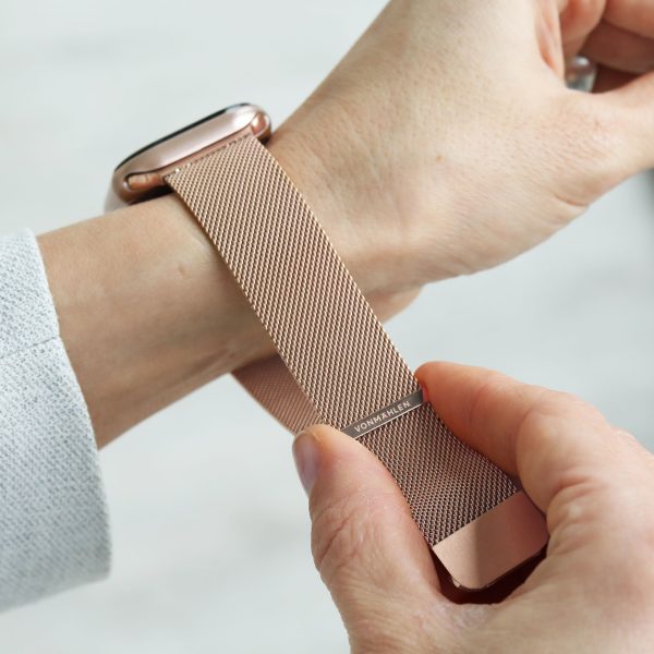 Vonmählen Milanese Loop 2 For Apple Watch 40 - 41 - 42Mm One Size Rose Gold - Afbeelding 4