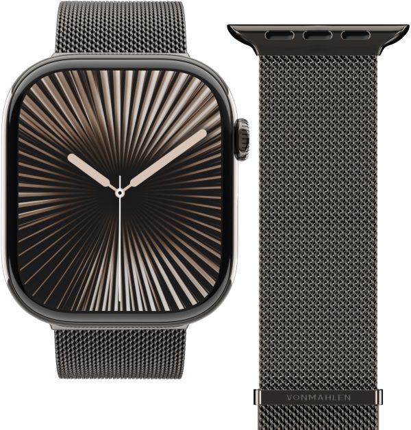 Vonmählen Milanese Loop 2 For Apple Watch 40 - 41 - 42Mm One Size Granite Grey - Afbeelding 3