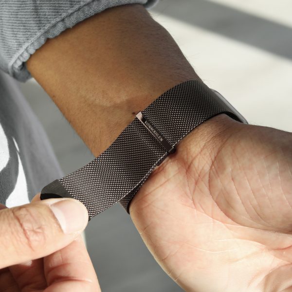 Vonmählen Milanese Loop 2 For Apple Watch 40 - 41 - 42Mm One Size Granite Grey - Afbeelding 5