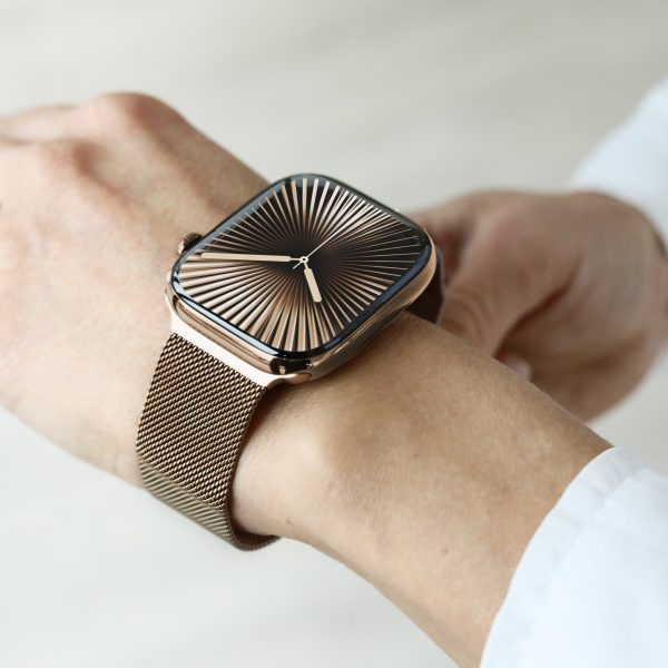 Vonmählen Milanese Loop 2 For Apple Watch 44 - 45 - 46 - 49Mm One Size Sunset Gold - Afbeelding 5