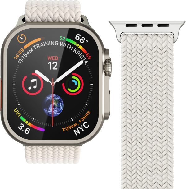 Vonmählen Woven Loop For Apple Watch 40 - 41 - 42Mm One Size Cream - Afbeelding 2