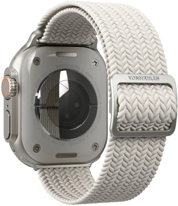 Vonmählen Woven Loop For Apple Watch 40 - 41 - 42Mm One Size Cream - Afbeelding 4