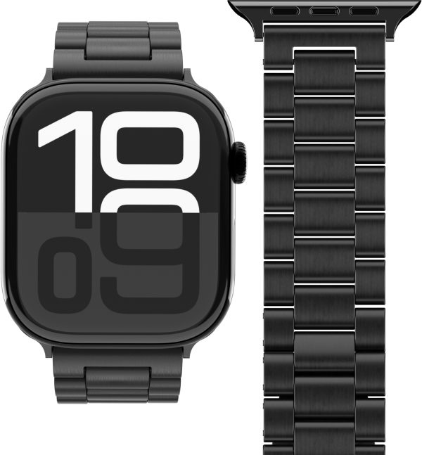 Vonmählen Link Bracelet 2 For Apple Watch 40 - 41 - 42Mm One Size Black - Afbeelding 2
