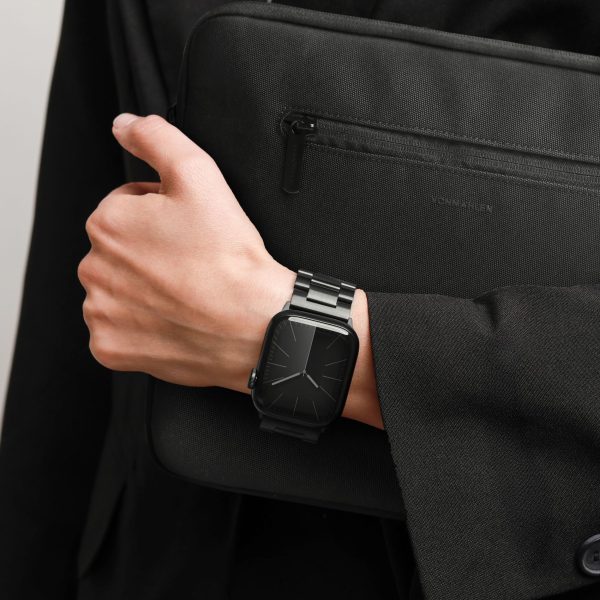 Vonmählen Link Bracelet 2 For Apple Watch 40 - 41 - 42Mm One Size Black - Afbeelding 3