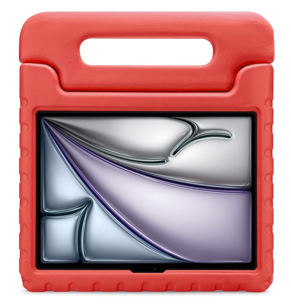 Xccess Kids Guard Tablet Case For Apple Ipad Pro 12.9 ('18/'20/'21/'22)/Ipad Pro 13 ('24)/Ipad Air 13 ('24/'25) Red