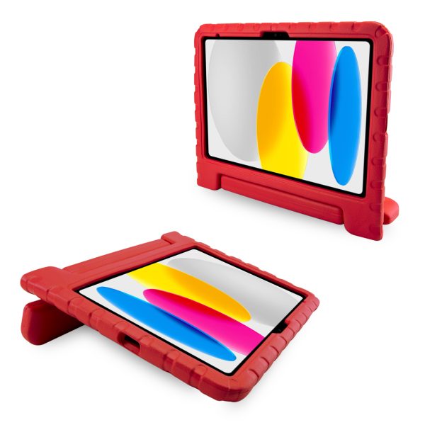 Xccess Kids Guard Tablet Case For Apple Ipad Pro 12.9 ('18/'20/'21/'22)/Ipad Pro 13 ('24)/Ipad Air 13 ('24/'25) Red - Afbeelding 4