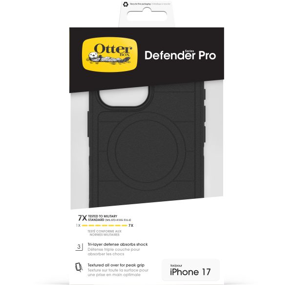 Otterbox Defender Series Pro With Magsafe Apple Iphone 17 Black - Afbeelding 6