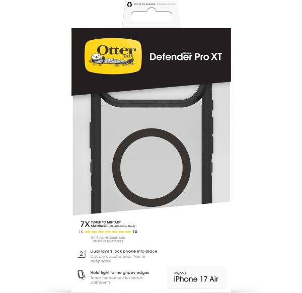 Otterbox Defender Pro Xt With Magsafe Apple Iphone Air Clear/Black - Afbeelding 6