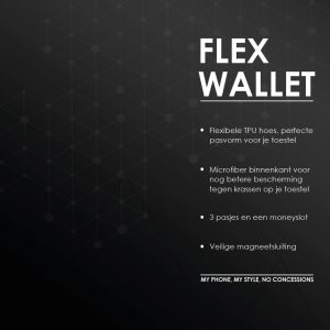 My Style Pos Forex Product Signing 20X15Cm Incl. Magneet My Style Flex Wallet Black