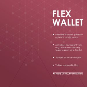 My Style Pos Forex Product Signing 20X15Cm Incl. Magneet My Style Flex Wallet Bordeaux