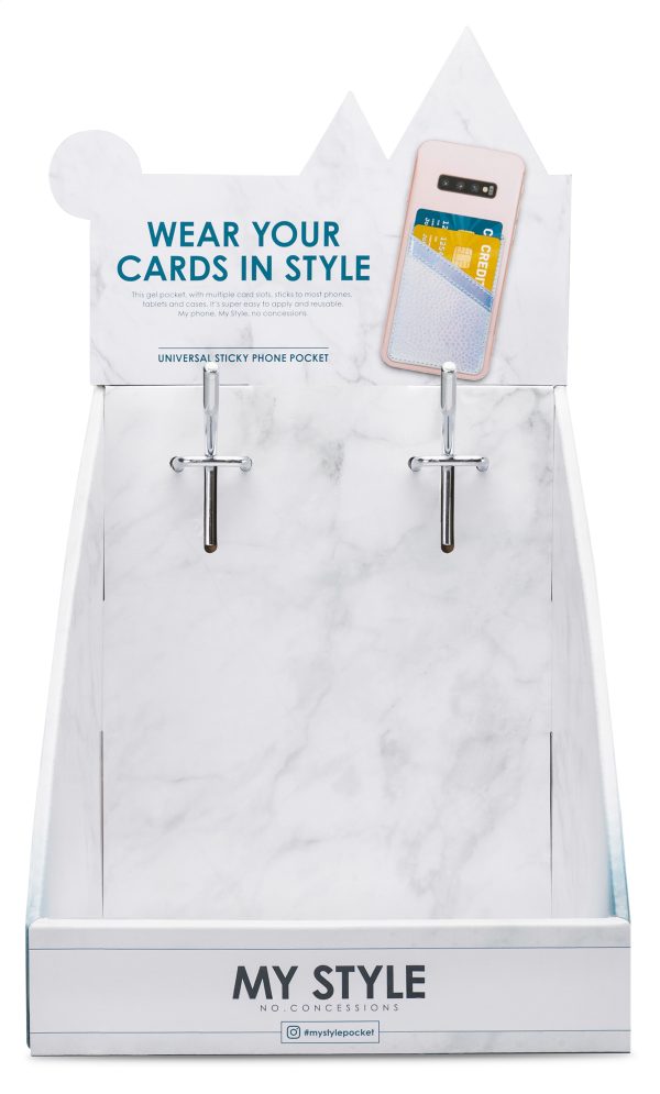 My Style Pos Counter Display My Style Pockets Incl. 2 Metal Hooks - Afbeelding 2
