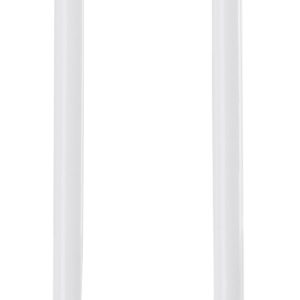 Universeel Pos Perfowand-Dubbelhaak Met Draadbrug Wit 17.5Cm X 2.5Cm (10X)