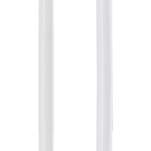 Universeel Pos Perfowand-Dubbelhaak Met Draadbrug Wit 15.5Cm X 2Cm (10X)