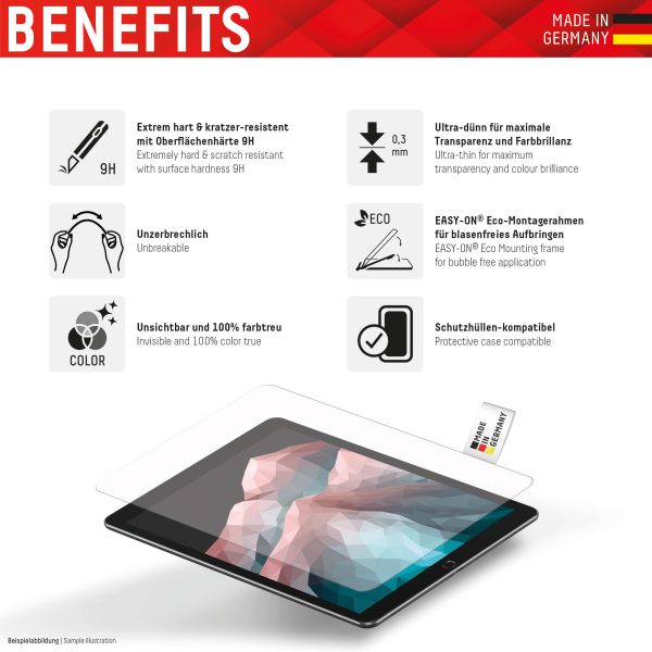 Displex Real Glass Apple Ipad 10.9 (2022) - Afbeelding 7