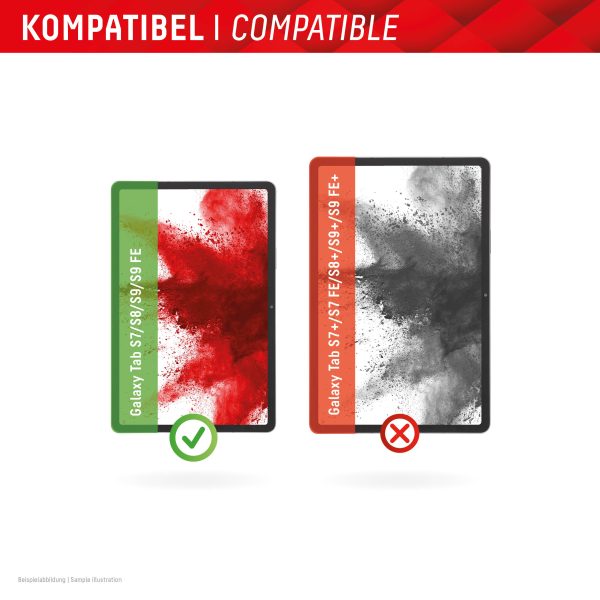 Displex Real Glass Samsung Galaxy Tab S8/S9/S9 Fe - Afbeelding 5