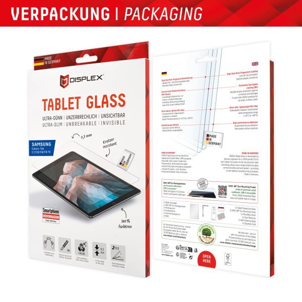 Displex Real Glass Samsung Galaxy Tab S8/S9/S9 Fe - Afbeelding 8