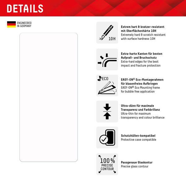 Displex Real Glass Google Pixel 7A - Afbeelding 2