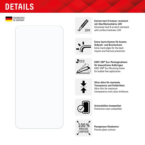 Displex Real Glass Samsung Galaxy A35 5G/A55 5G - Afbeelding 2