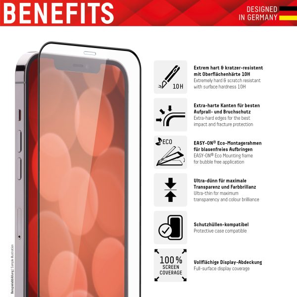 Displex Real Glass Fc Apple Iphone 12 Mini - Afbeelding 2