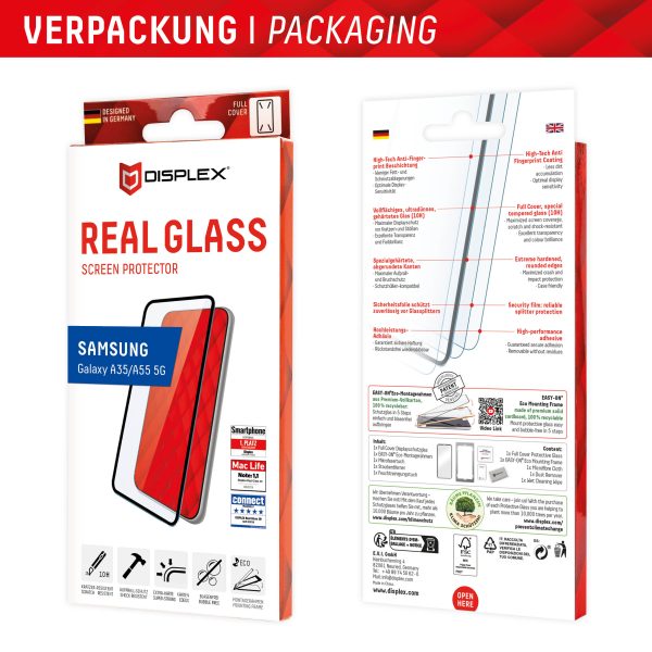 Displex Real Glass Fc Samsung Galaxy A35 5G/A55 5G - Afbeelding 9